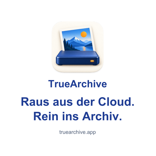 Raus aus der Cloud. Rein ins Archiv.